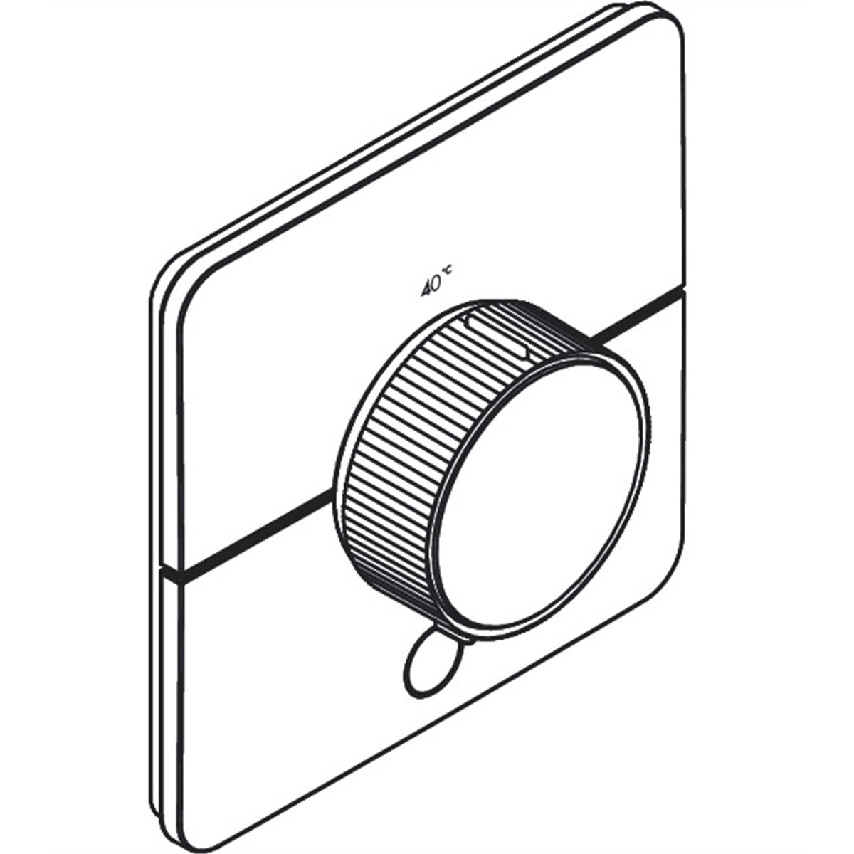 AXOR-ShowerSelect-ID-Thermostat-HighFlow-for-concealed-installation-SoftSquare-for-1-function-and-additional-outlet-36778-technical-02