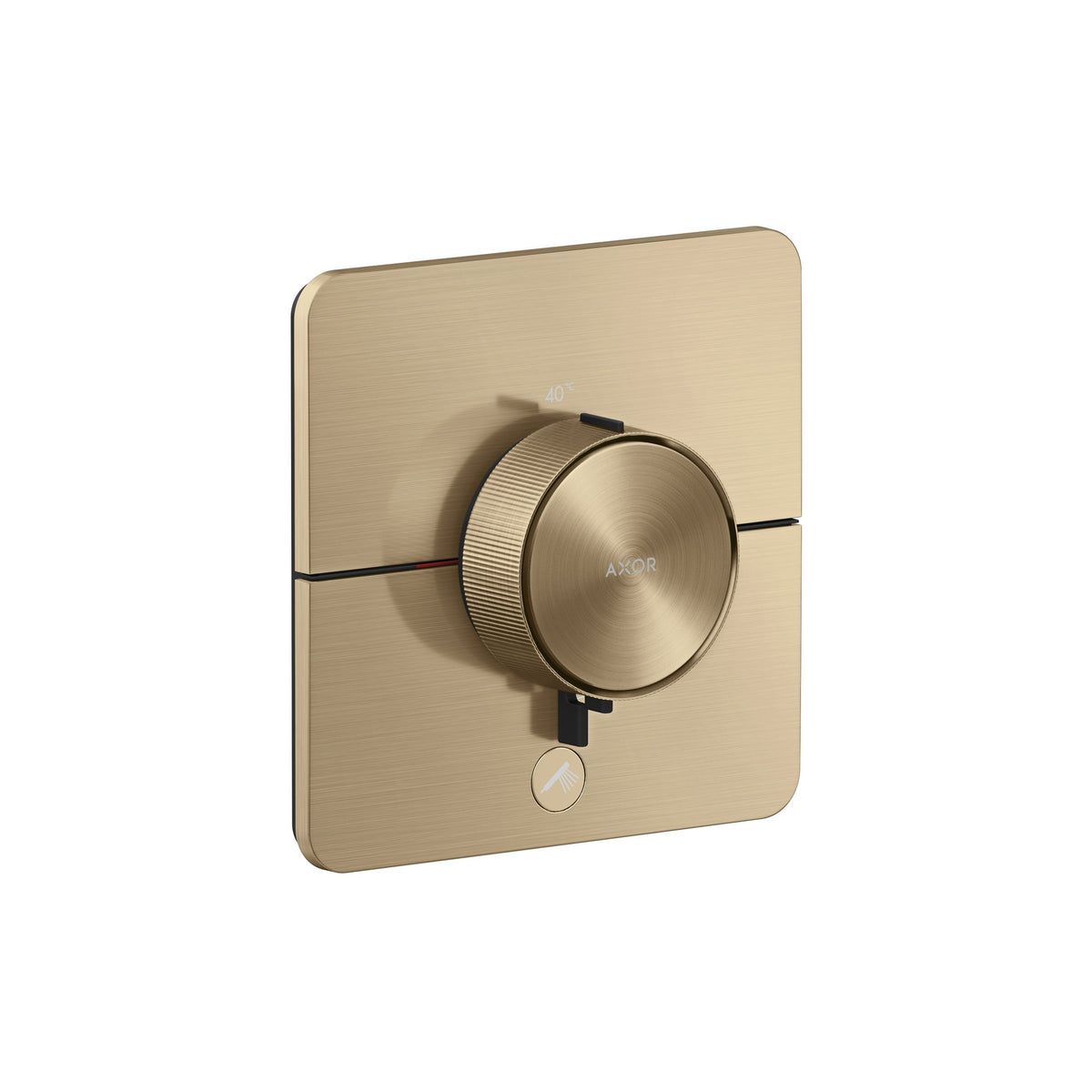 AXOR-ShowerSelect-ID-Thermostat-HighFlow-for-concealed-installation-SoftSquare-for-1-function-and-additional-outlet-Brushed-Bronze-36778140