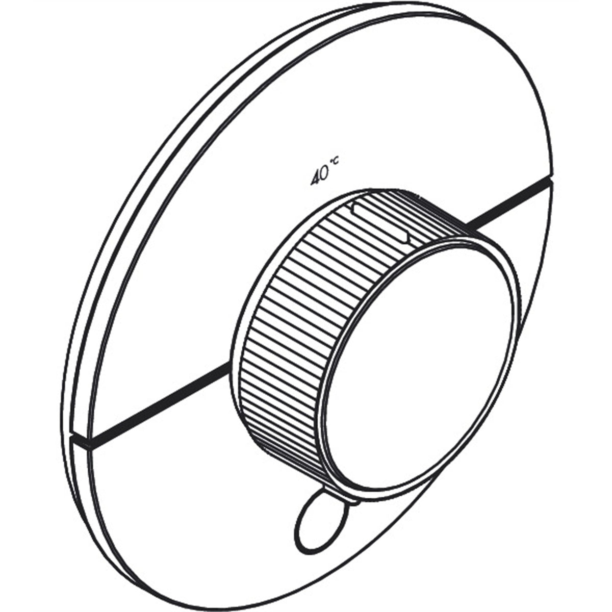 AXOR-ShowerSelect-ID-Thermostat-HighFlow-for-concealed-installation-round-for-1-function-and-additional-outlet-36776-technical-02