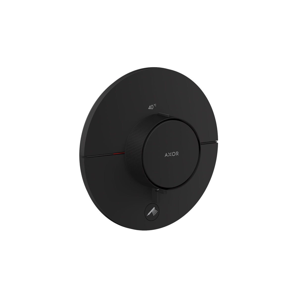 AXOR-ShowerSelect-ID-Thermostat-HighFlow-for-concealed-installation-round-for-1-function-and-additional-outlet-Matt-Black-36776670