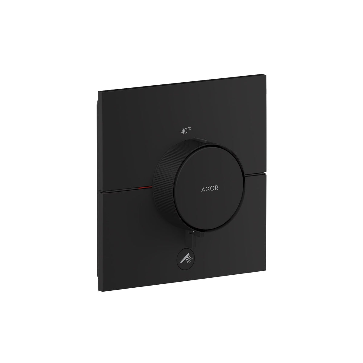 AXOR-ShowerSelect-ID-Thermostat-HighFlow-for-concealed-installation-square-for-1-function-and-additional-outlet-Matt-Black-36777670