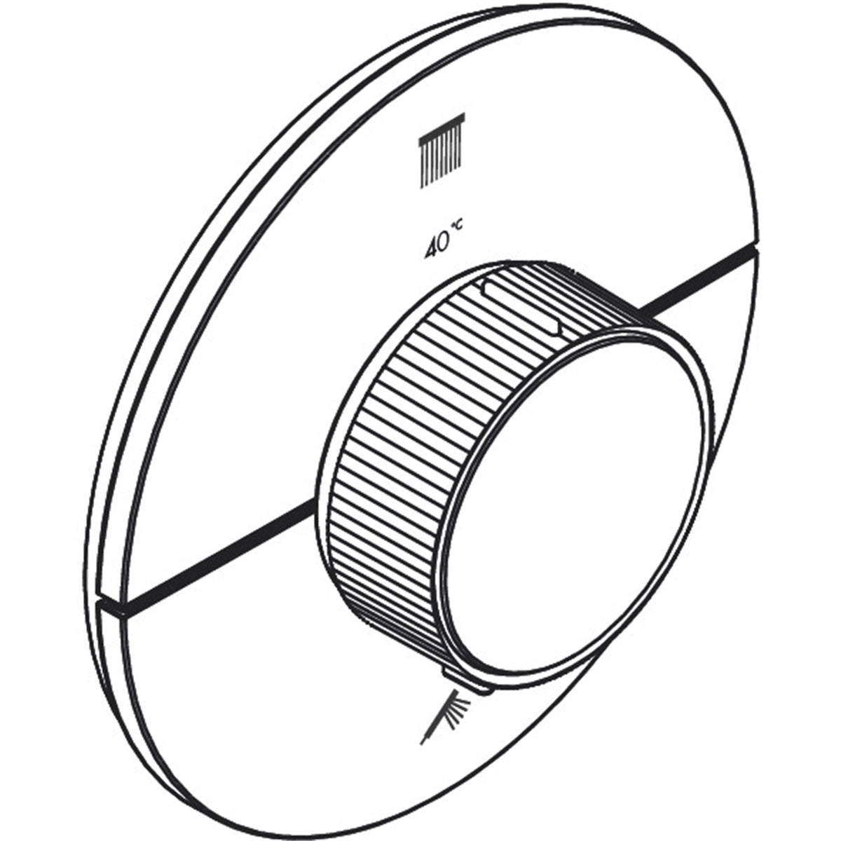 AXOR-ShowerSelect-ID-Thermostat-for-concealed-installation-round-for-2-functions-36750-technical-02