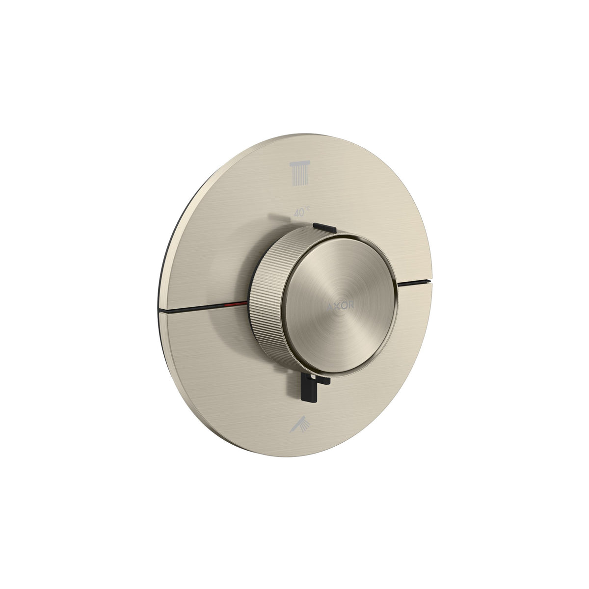 AXOR-ShowerSelect-ID-Thermostat-for-concealed-installation-round-for-2-functions-Brushed-Nickel-36750820