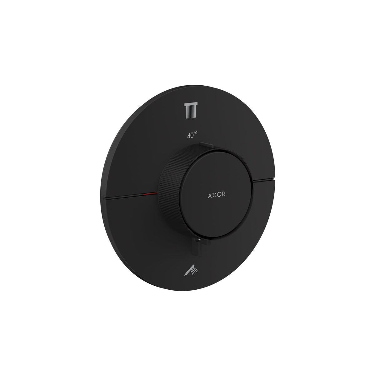 AXOR-ShowerSelect-ID-Thermostat-for-concealed-installation-round-for-2-functions-Matt-Black-36750670