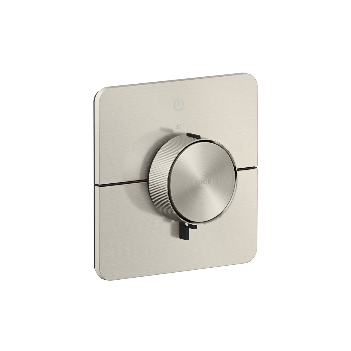AXOR-ShowerSelect-ID-Thermostat-for-concealed-installation-softsquare-for-1-function-Stainless-Steel-Optic-36758800