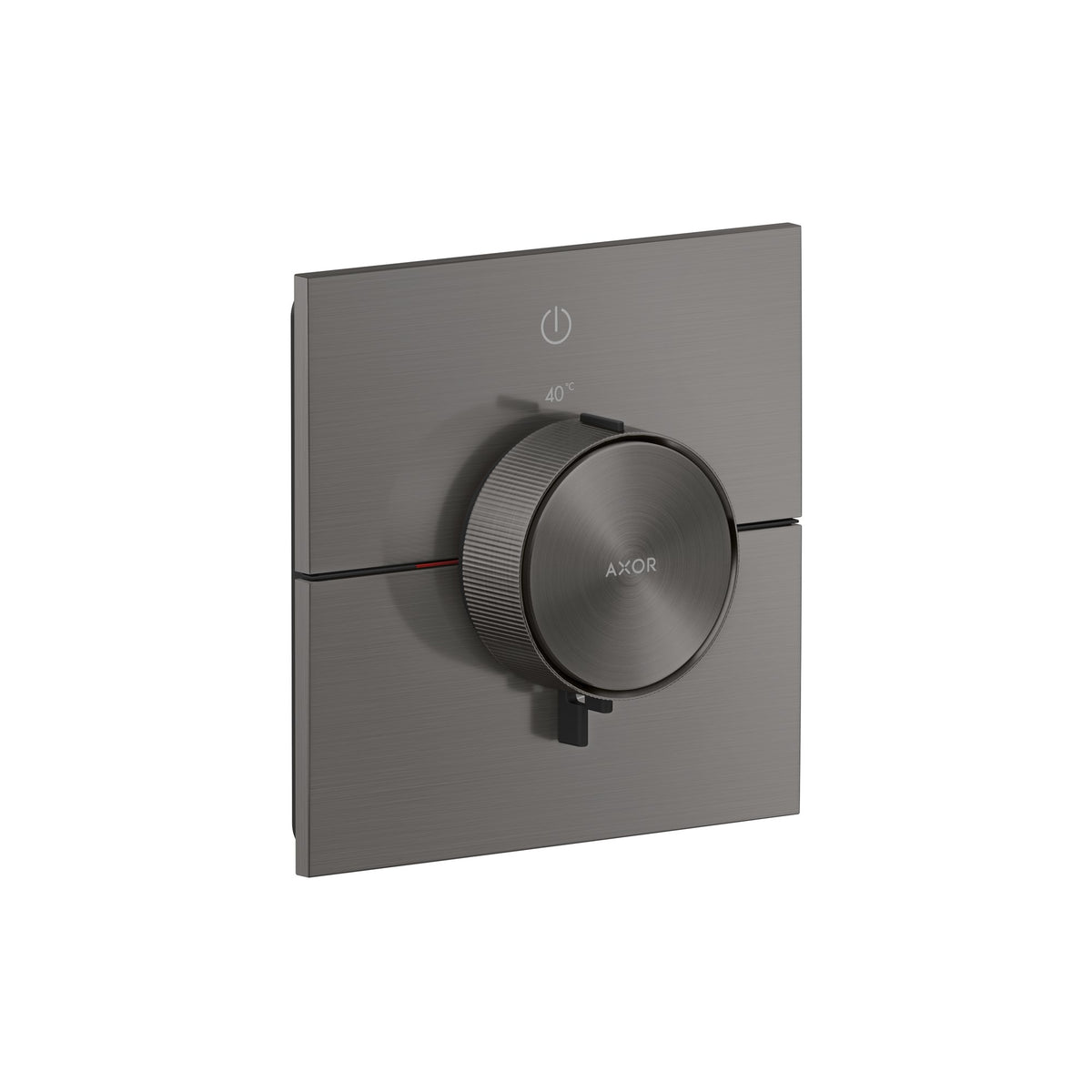 AXOR-ShowerSelect-ID-Thermostat-for-concealed-installation-square-for-1-function-Brushed-Black-Chrome-36757340