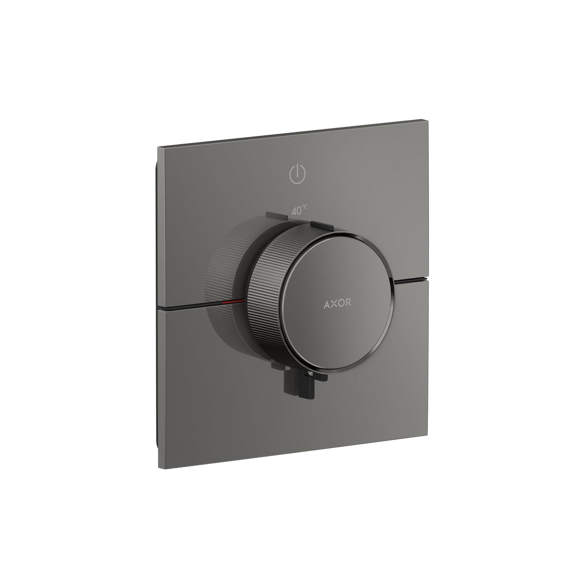 AXOR-ShowerSelect-ID-Thermostat-for-concealed-installation-square-for-1-function-Polished-Black-Chrome-36757330
