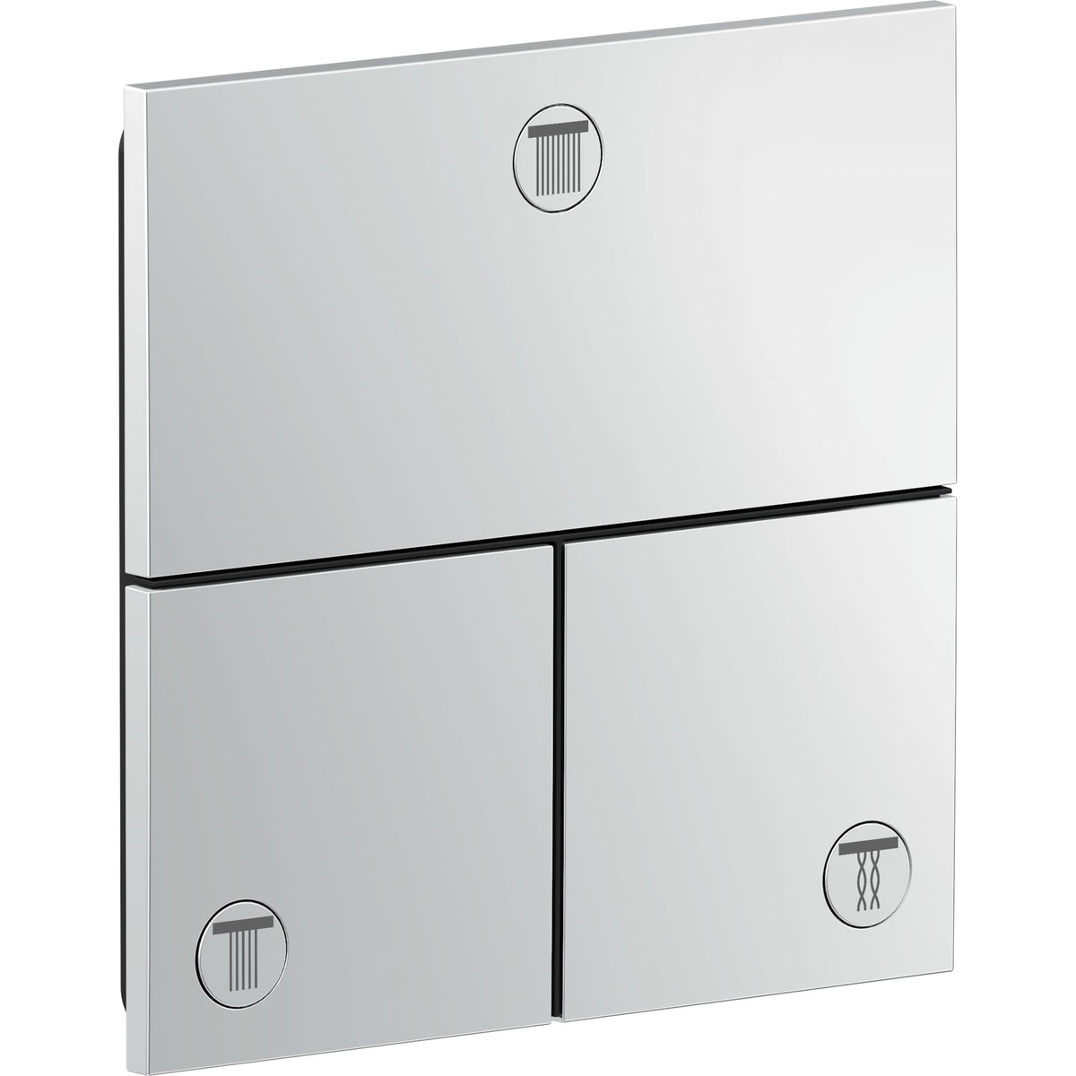 AXOR-ShowerSelect-ID-Valve-for-concealed-installation-square-for-3-functions-Chrome-36780000