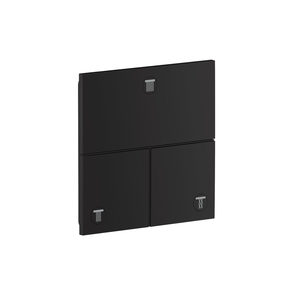 AXOR-ShowerSelect-ID-Valve-for-concealed-installation-square-for-3-functions-Matt-Black-36780670