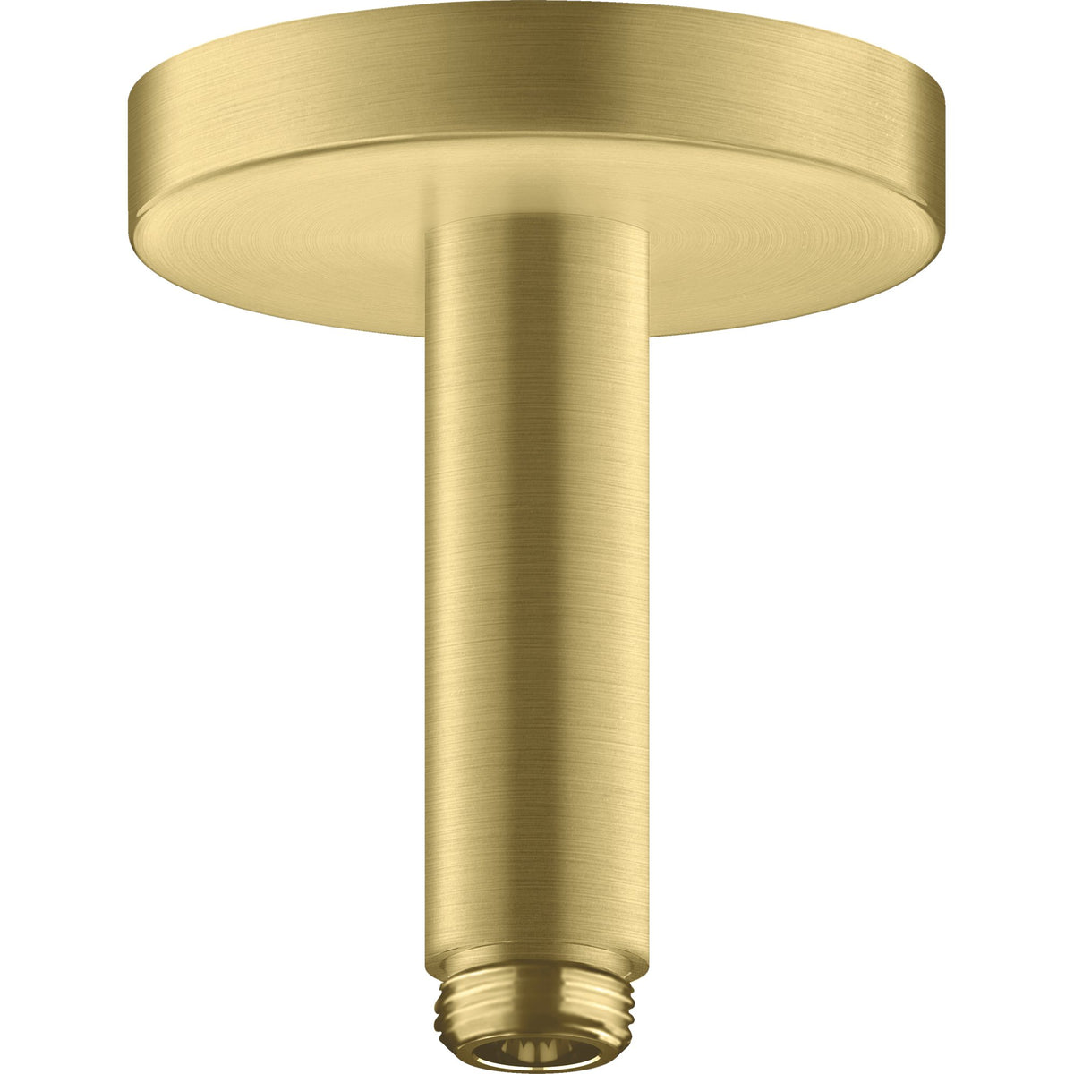 AXOR-ShowerSolutions-Ceiling-connector-100-mm-Brushed-Brass-26432950