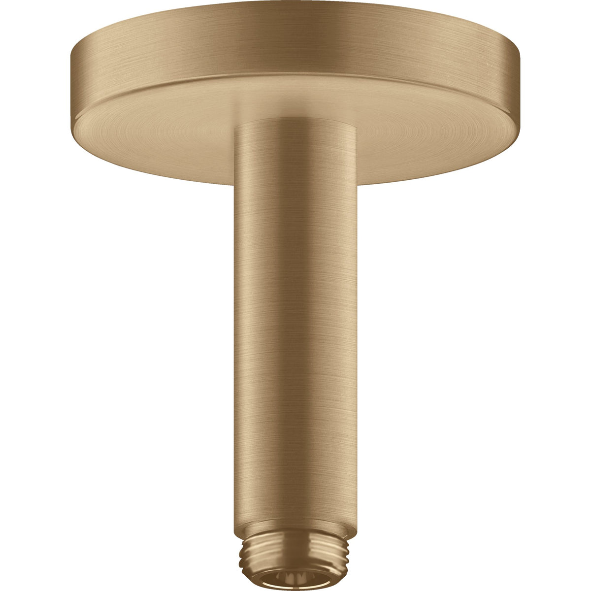 AXOR-ShowerSolutions-Ceiling-connector-100-mm-Brushed-Bronze-26432140