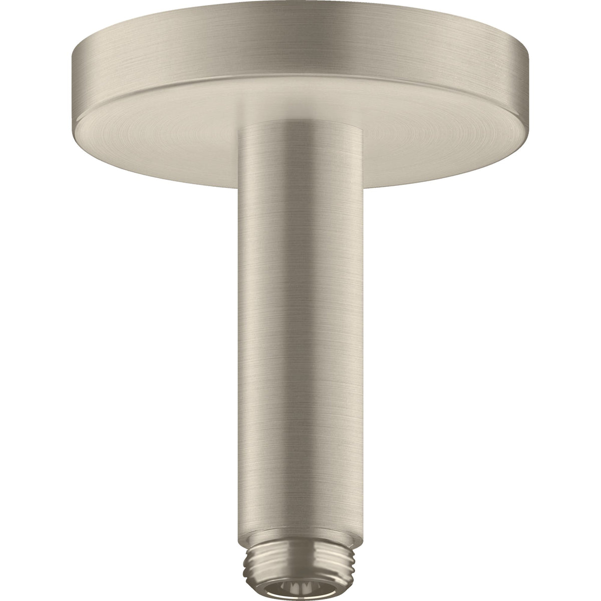 AXOR-ShowerSolutions-Ceiling-connector-100-mm-Brushed-Nickel-26432820