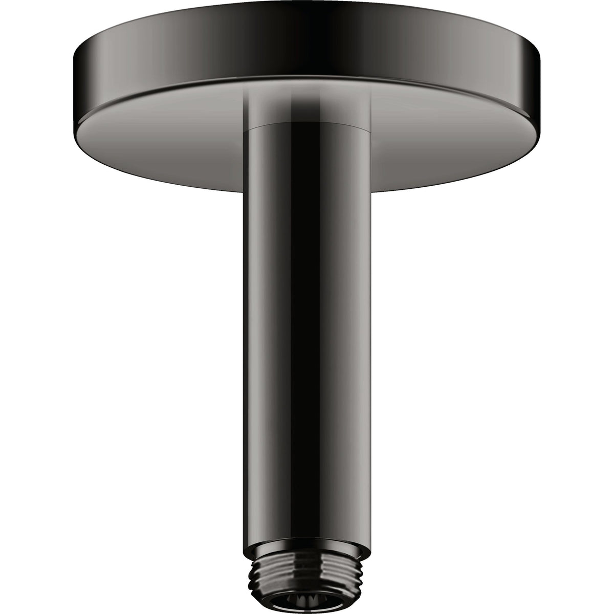 AXOR-ShowerSolutions-Ceiling-connector-100-mm-Polished-Black-Chrome-26432330