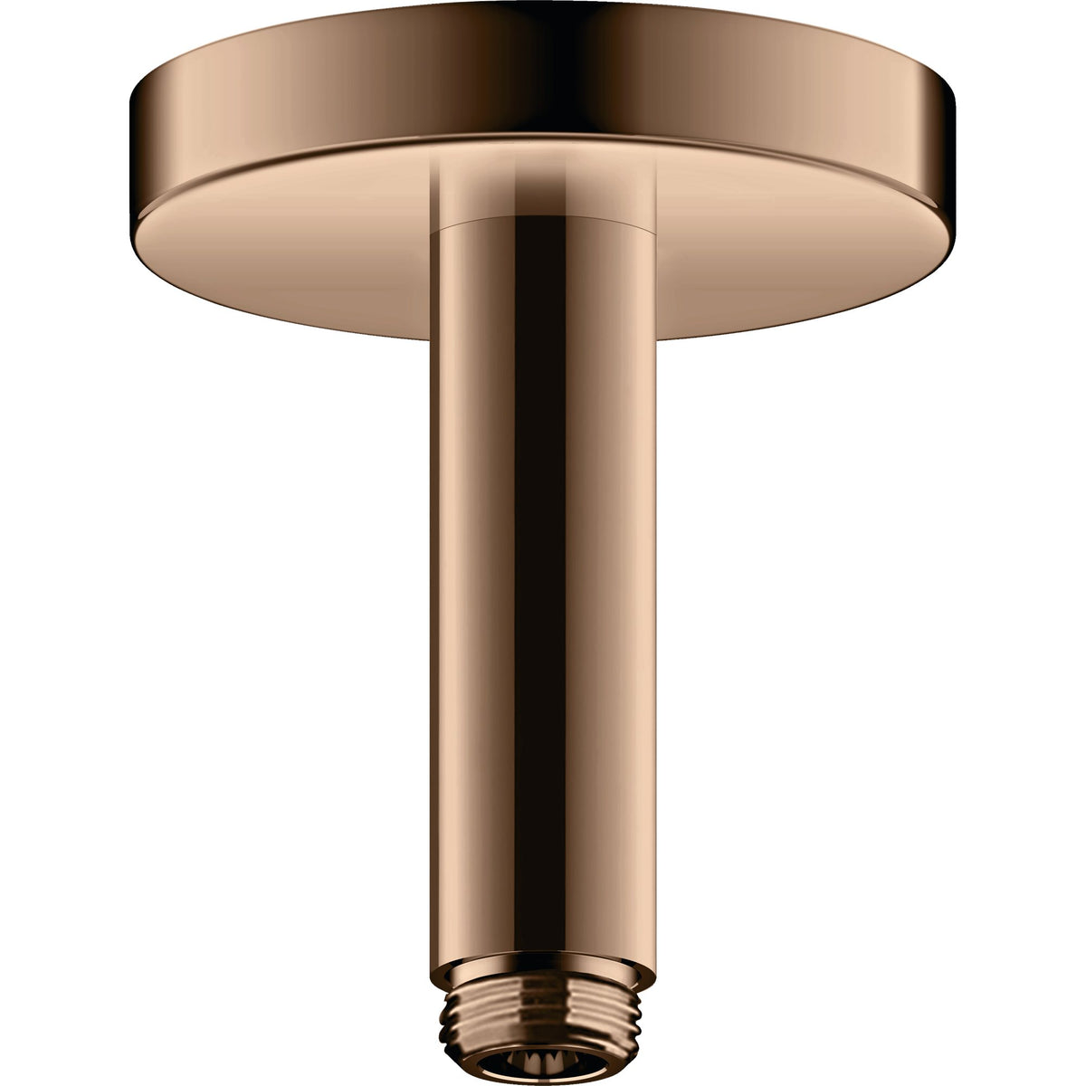 AXOR-ShowerSolutions-Ceiling-connector-100-mm-Polished-Red-Gold-26432300