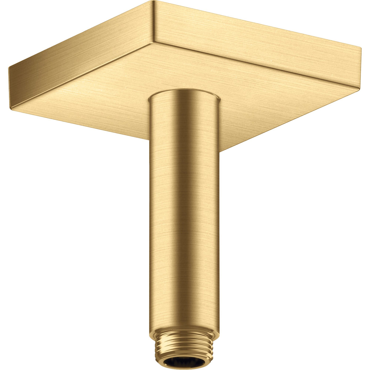 AXOR-ShowerSolutions-Ceiling-connector-100-mm-square-Brushed-Gold-Optic-26437250