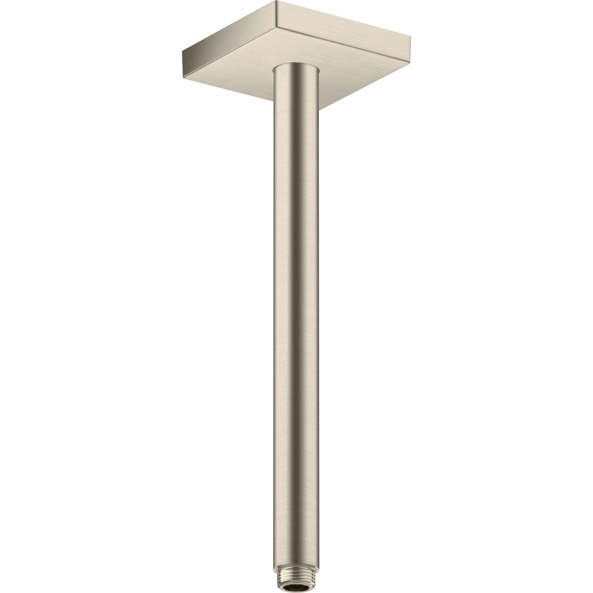 AXOR-ShowerSolutions-Ceiling-connector-300-mm-square-Brushed-Nickel-26438820