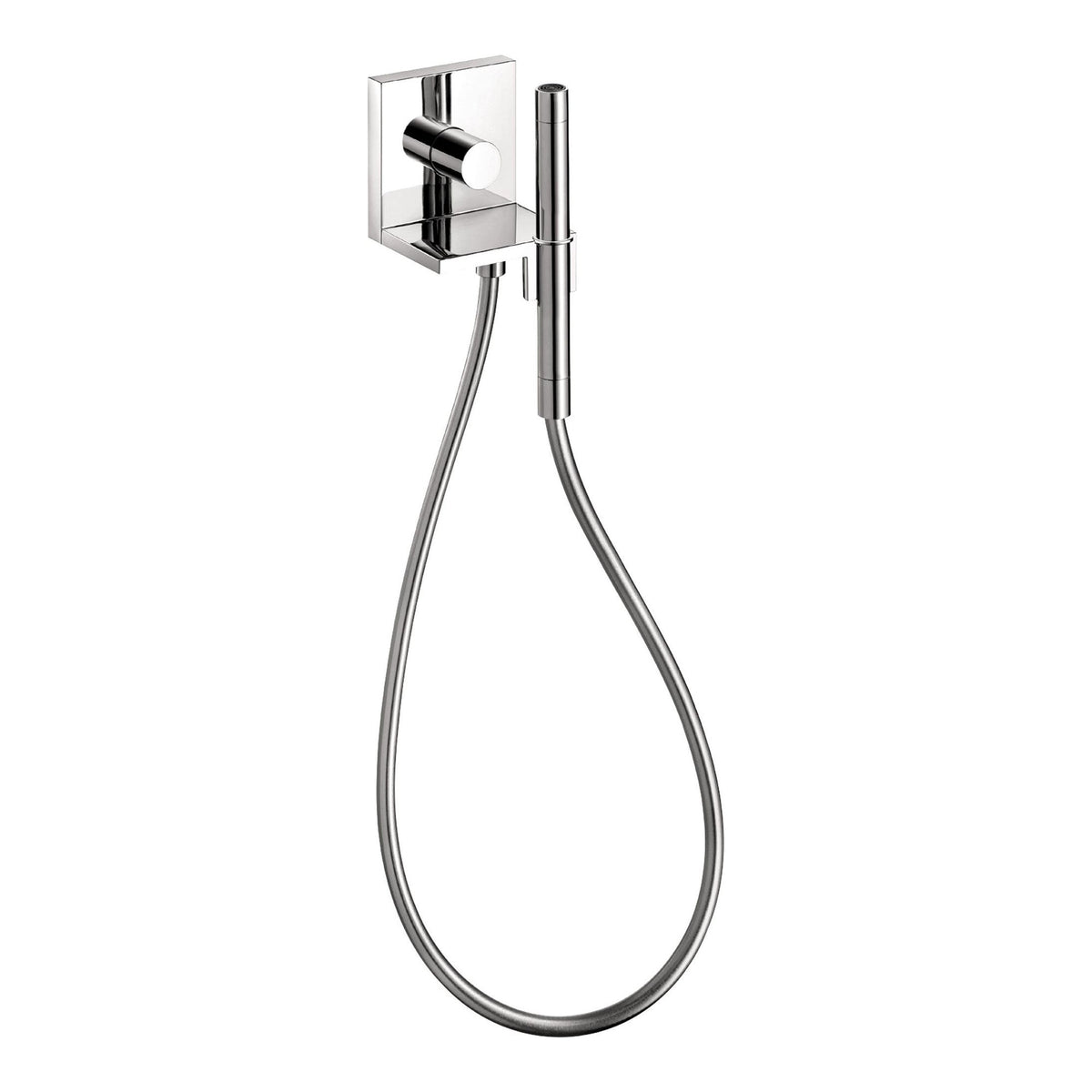 AXOR ShowerSolutions Hand shower module 120 120 for concealed installation square Chrome 10651000