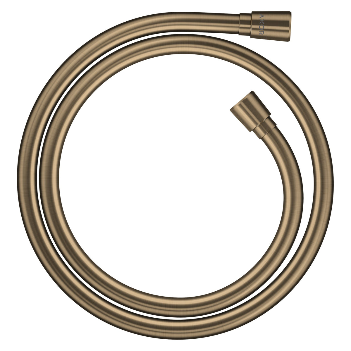 AXOR-ShowerSolutions-Metal-effect-shower-hose-1-25-m-with-conical-nuts-Brushed-Bronze-28622140
