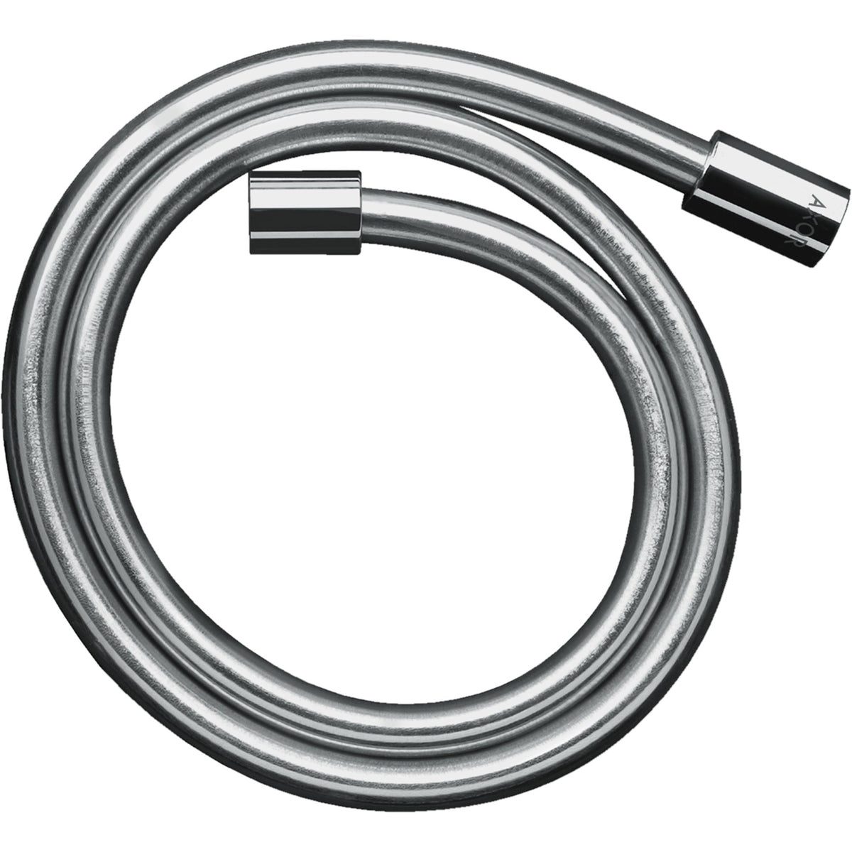 AXOR-ShowerSolutions-Metal-effect-shower-hose-1-60-m-with-cylindrical-nuts-Chrome-28286000