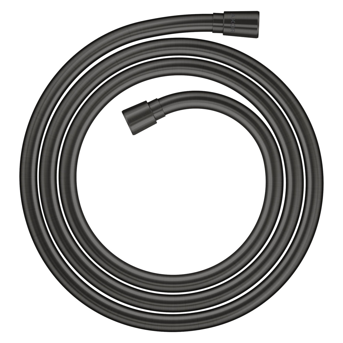 AXOR-ShowerSolutions-Metal-effect-shower-hose-2-00-m-with-conical-nuts-Brushed-Black-Chrome-28624340