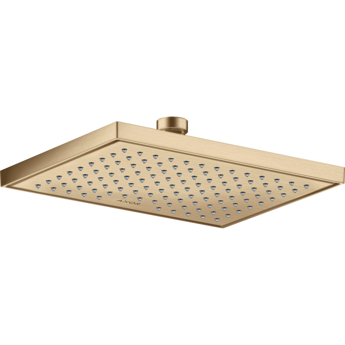AXOR-ShowerSolutions-Overhead-shower-245-185-1jet-Brushed-Bronze-35373140