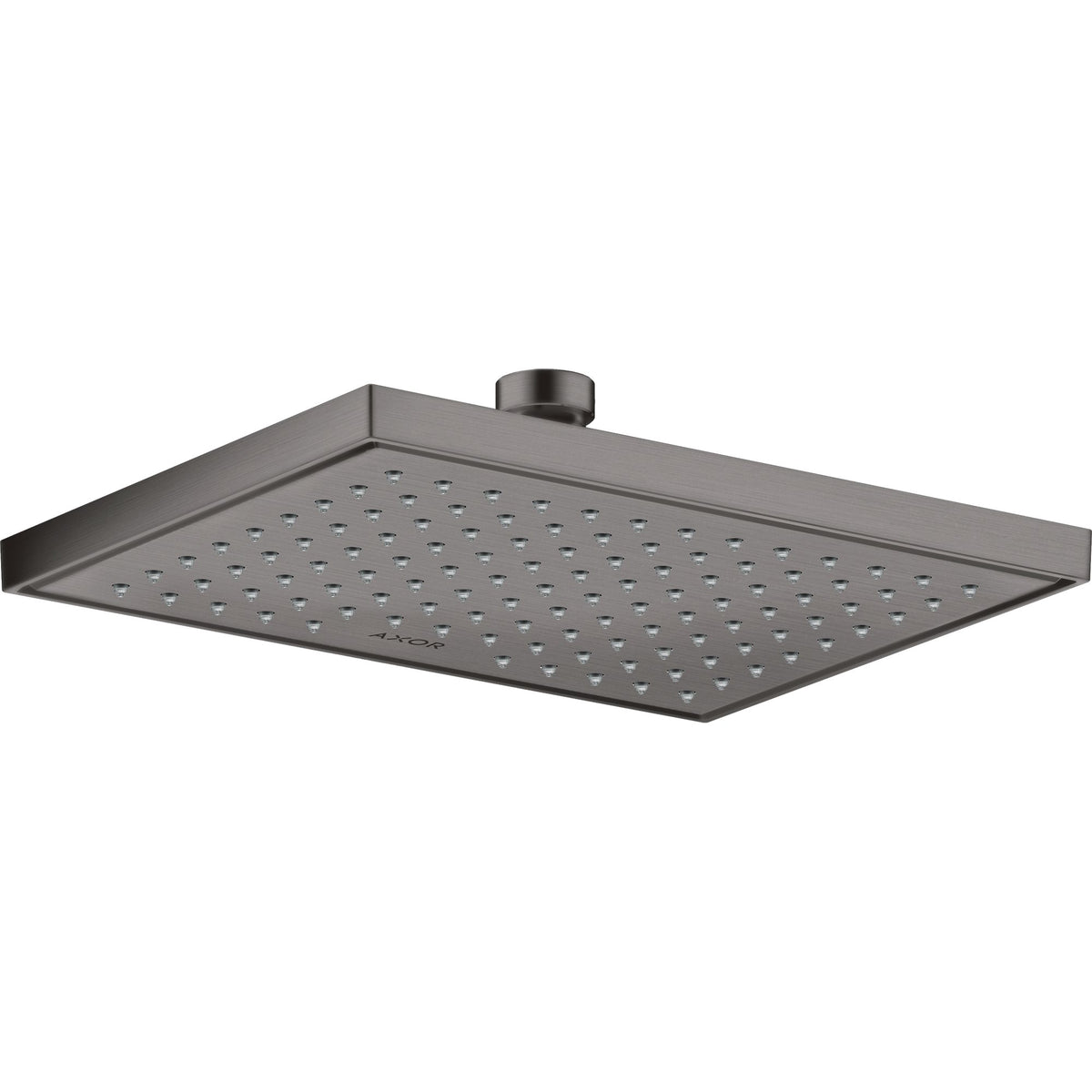 AXOR-ShowerSolutions-Overhead-shower-245-185-1jet-EcoSmart-Brushed-Black-Chrome-35387340