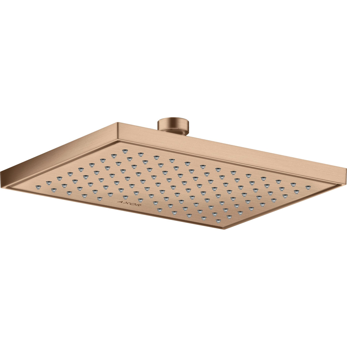 AXOR-ShowerSolutions-Overhead-shower-245-185-1jet-EcoSmart-Brushed-Red-Gold-35387310
