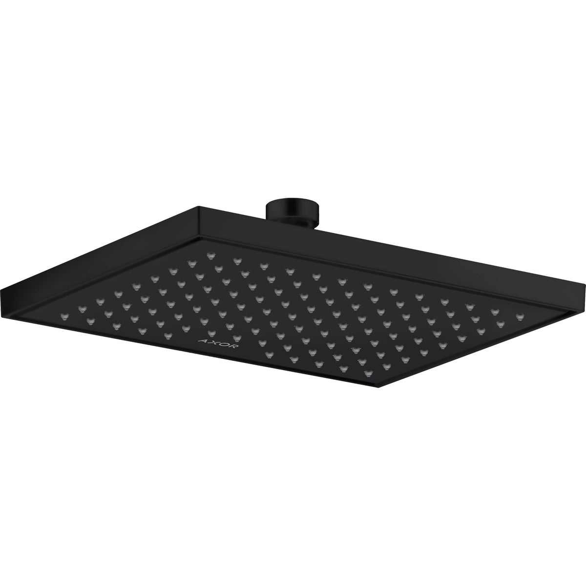 AXOR-ShowerSolutions-Overhead-shower-245-185-1jet-EcoSmart-Matt-Black-35387670