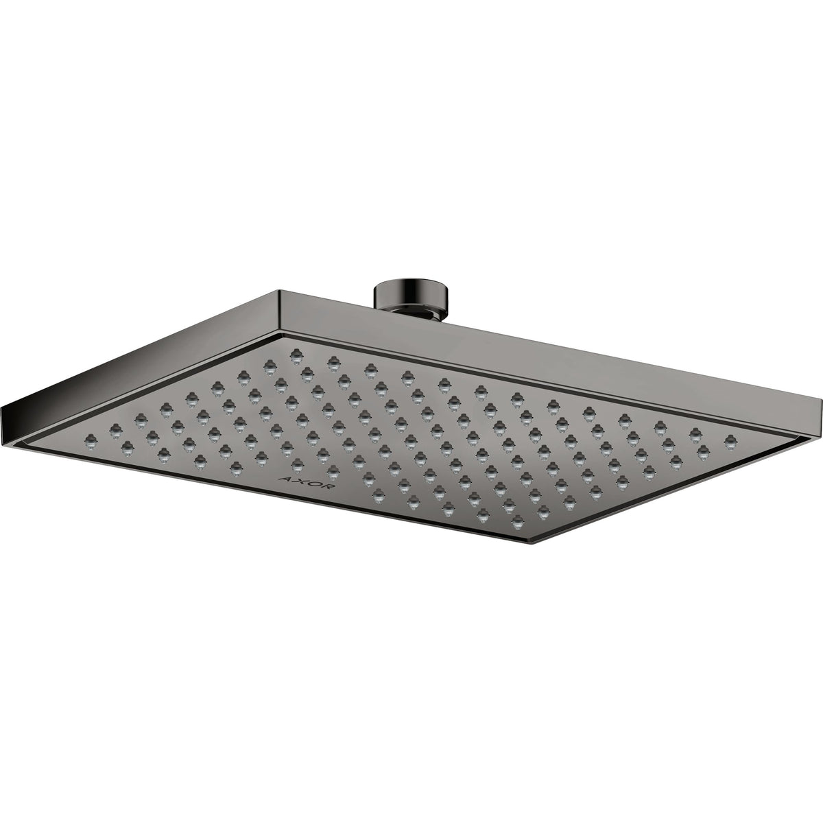 AXOR-ShowerSolutions-Overhead-shower-245-185-1jet-EcoSmart-Polished-Black-Chrome-35387330