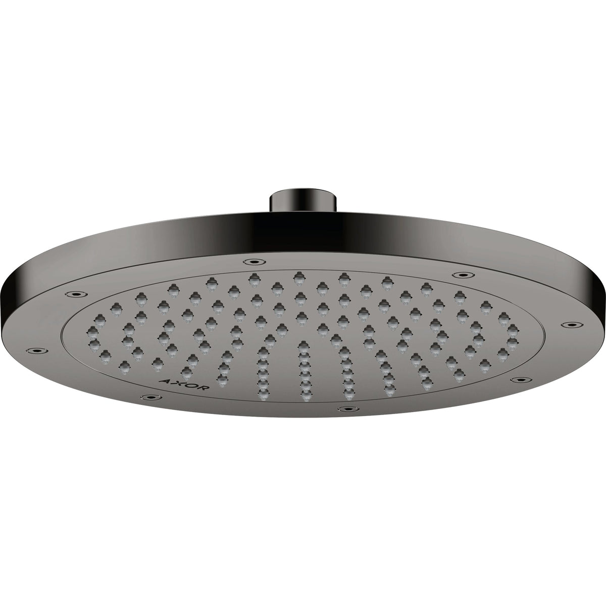 AXOR-ShowerSolutions-Overhead-shower-245-1jet-EcoSmart-Polished-Black-Chrome-35389330