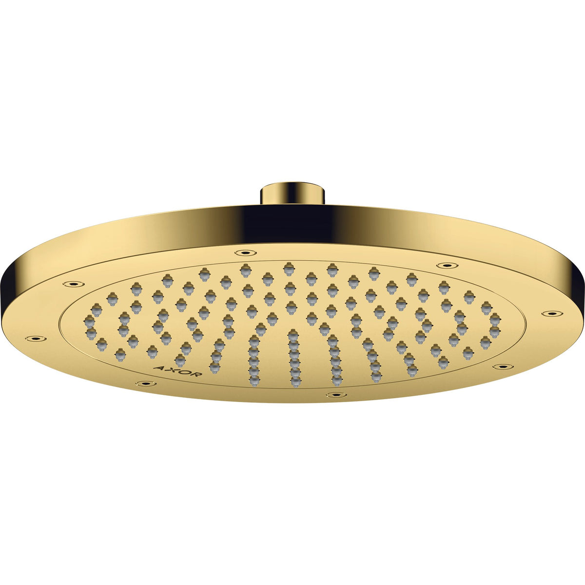 AXOR-ShowerSolutions-Overhead-shower-245-1jet-EcoSmart-Polished-Gold-Optic-35389990