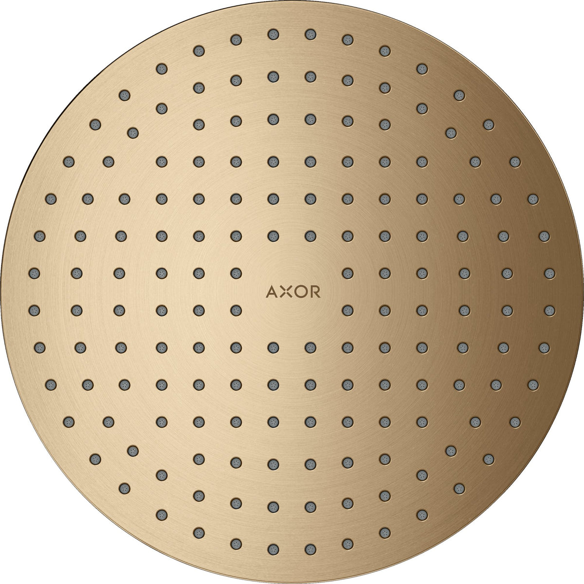AXOR-ShowerSolutions-Overhead-shower-250-1jet-ceiling-integrated-Brushed-Bronze-35287140