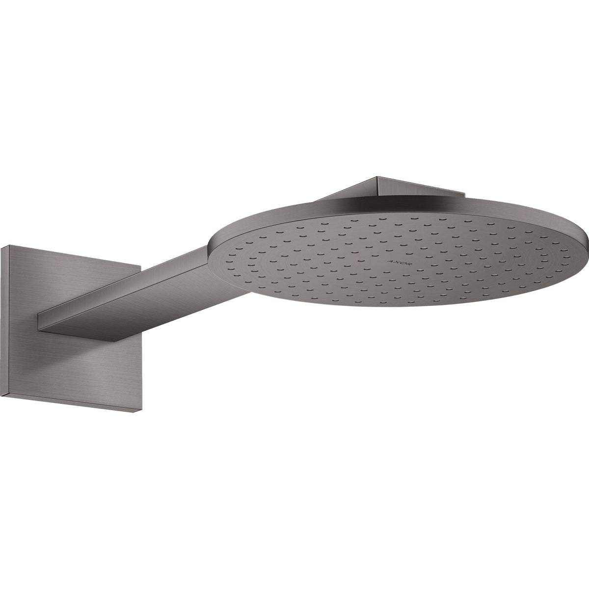 AXOR-ShowerSolutions-Overhead-shower-250-1jet-with-shower-arm-Brushed-Black-Chrome-35284340