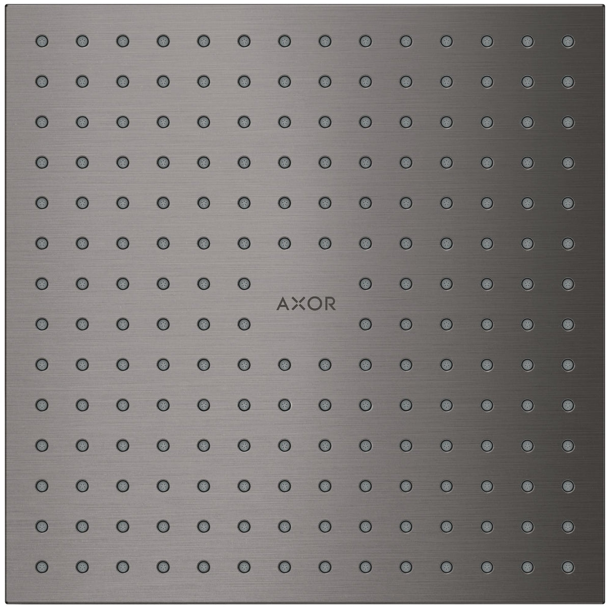 AXOR-ShowerSolutions-Overhead-shower-250-250-2jet-ceiling-integrated-Brushed-Black-Chrome-35313340