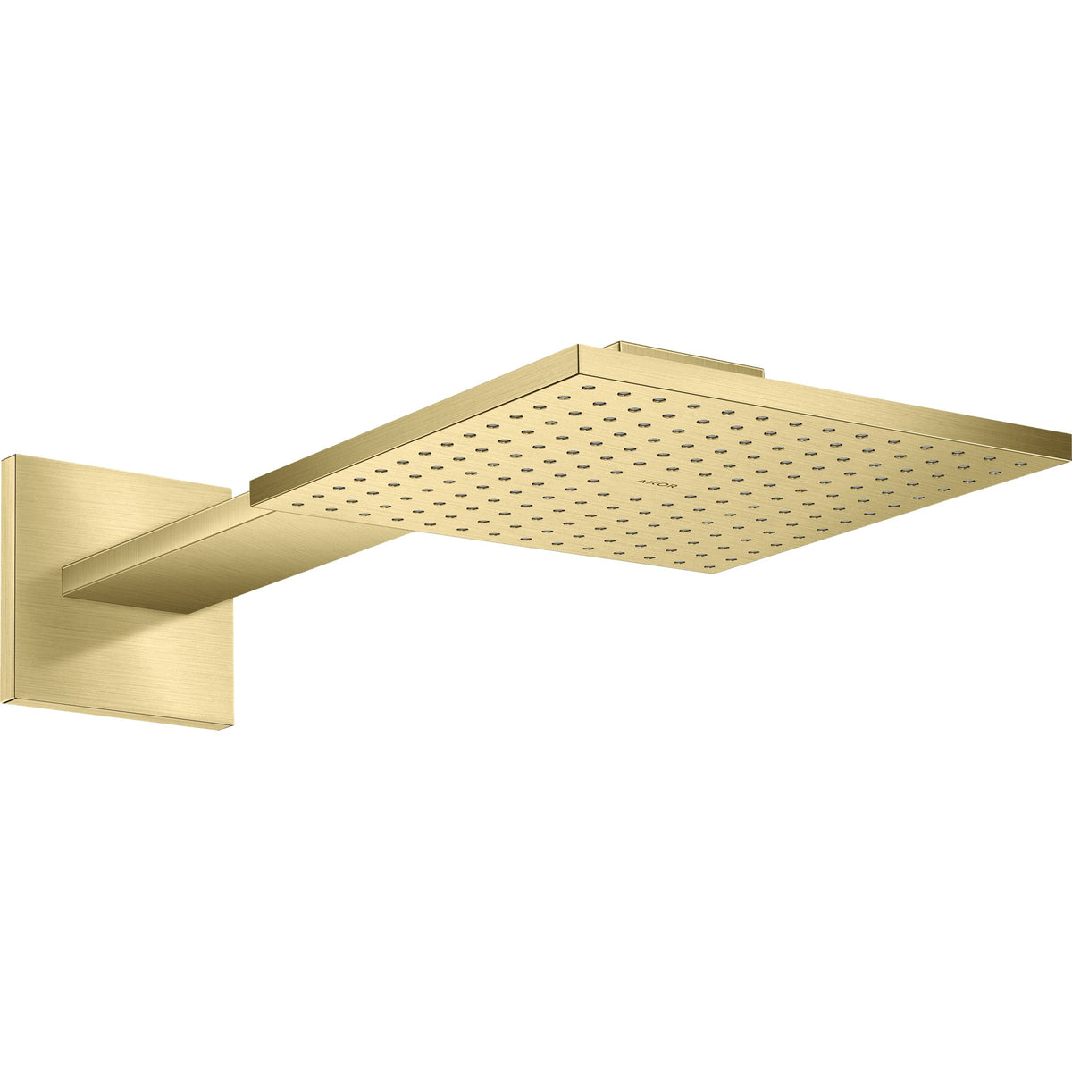 AXOR-ShowerSolutions-Overhead-shower-250-250-2jet-with-shower-arm-Brushed-Brass-35310950