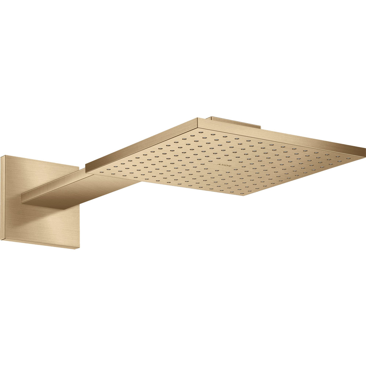 AXOR-ShowerSolutions-Overhead-shower-250-250-2jet-with-shower-arm-Brushed-Bronze-35310140