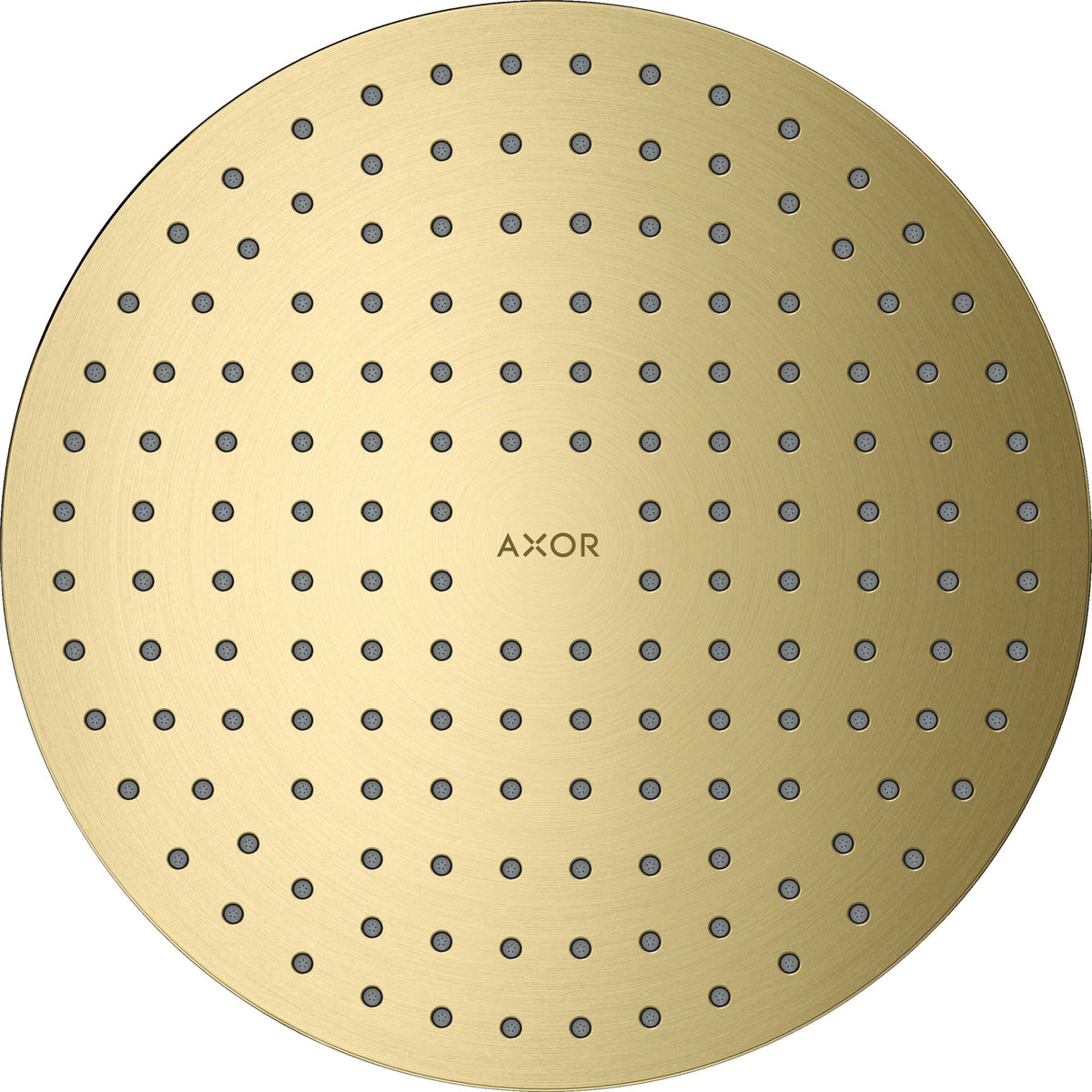 AXOR-ShowerSolutions-Overhead-shower-250-2jet-ceiling-integrated-Brushed-Brass-35298950