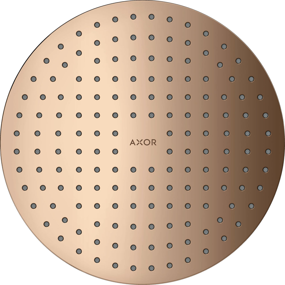 AXOR-ShowerSolutions-Overhead-shower-250-2jet-ceiling-integrated-Polished-Red-Gold-35298300