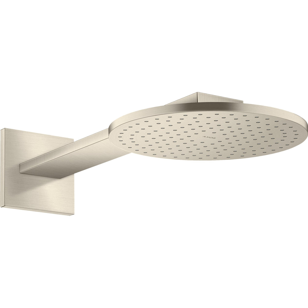 AXOR-ShowerSolutions-Overhead-shower-250-2jet-with-shower-arm-Brushed-Nickel-35296820