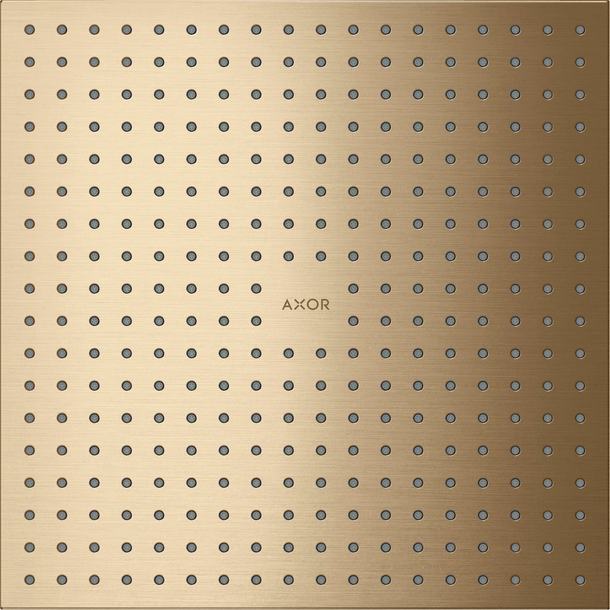 AXOR-ShowerSolutions-Overhead-shower-300-300-2jet-ceiling-integrated-Brushed-Bronze-35321140