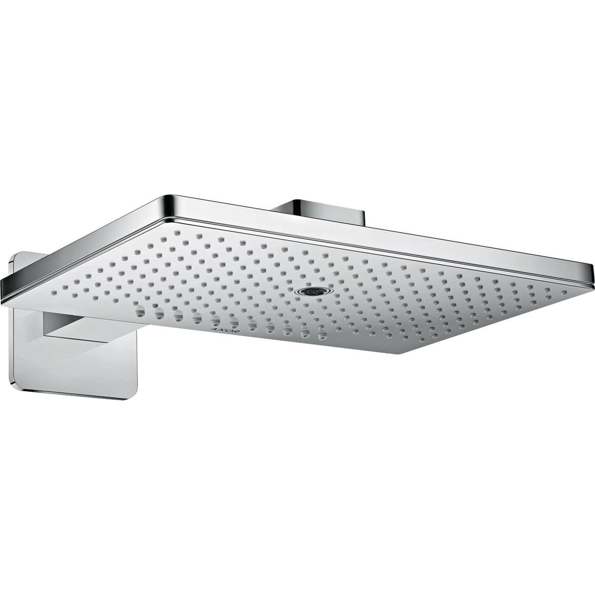 AXOR-ShowerSolutions-Overhead-shower-460-300-3jet-with-shower-arm-and-softsquare-escutcheon-Chrome-35276000