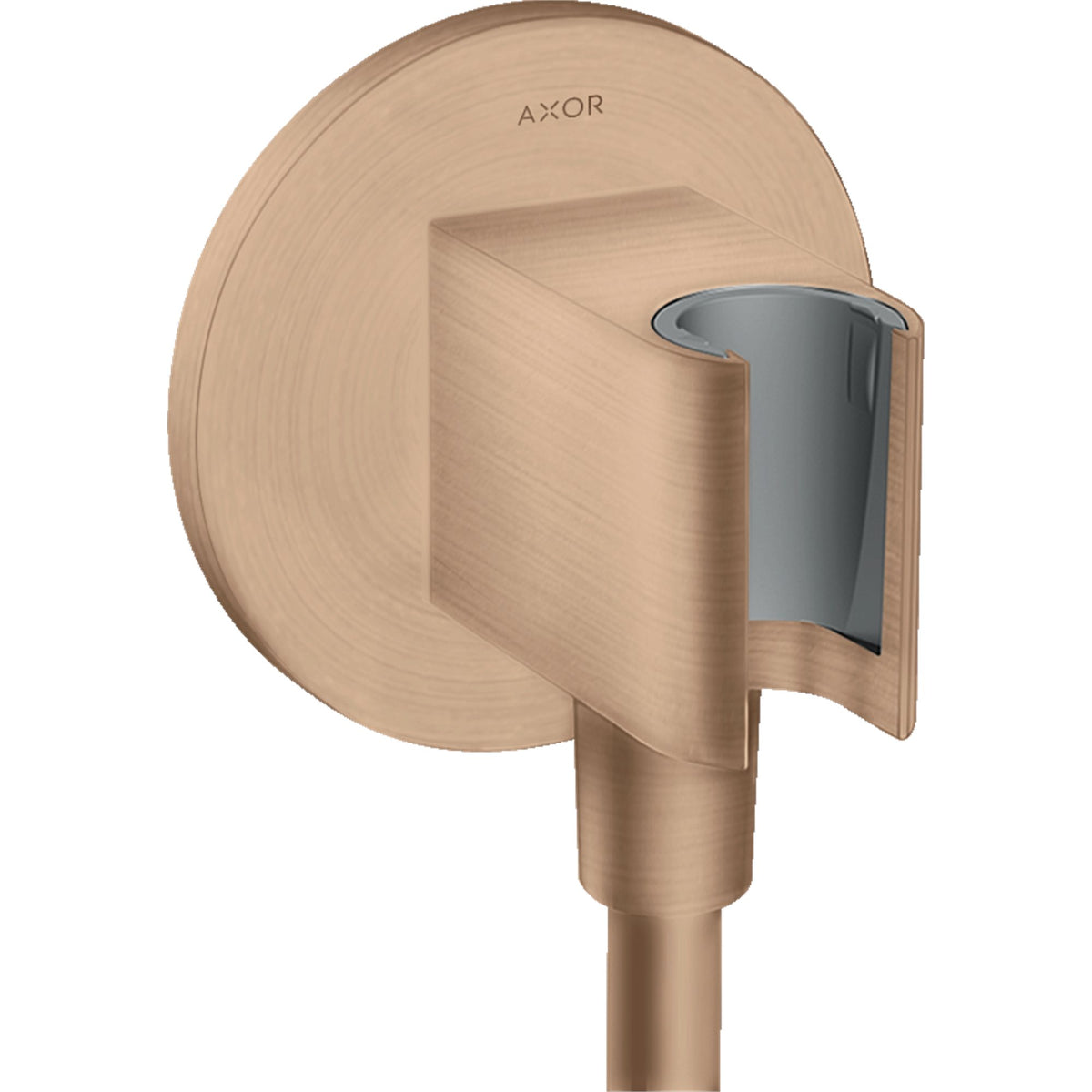 AXOR-ShowerSolutions-Porter-unit-round-Brushed-Red-Gold-36733310