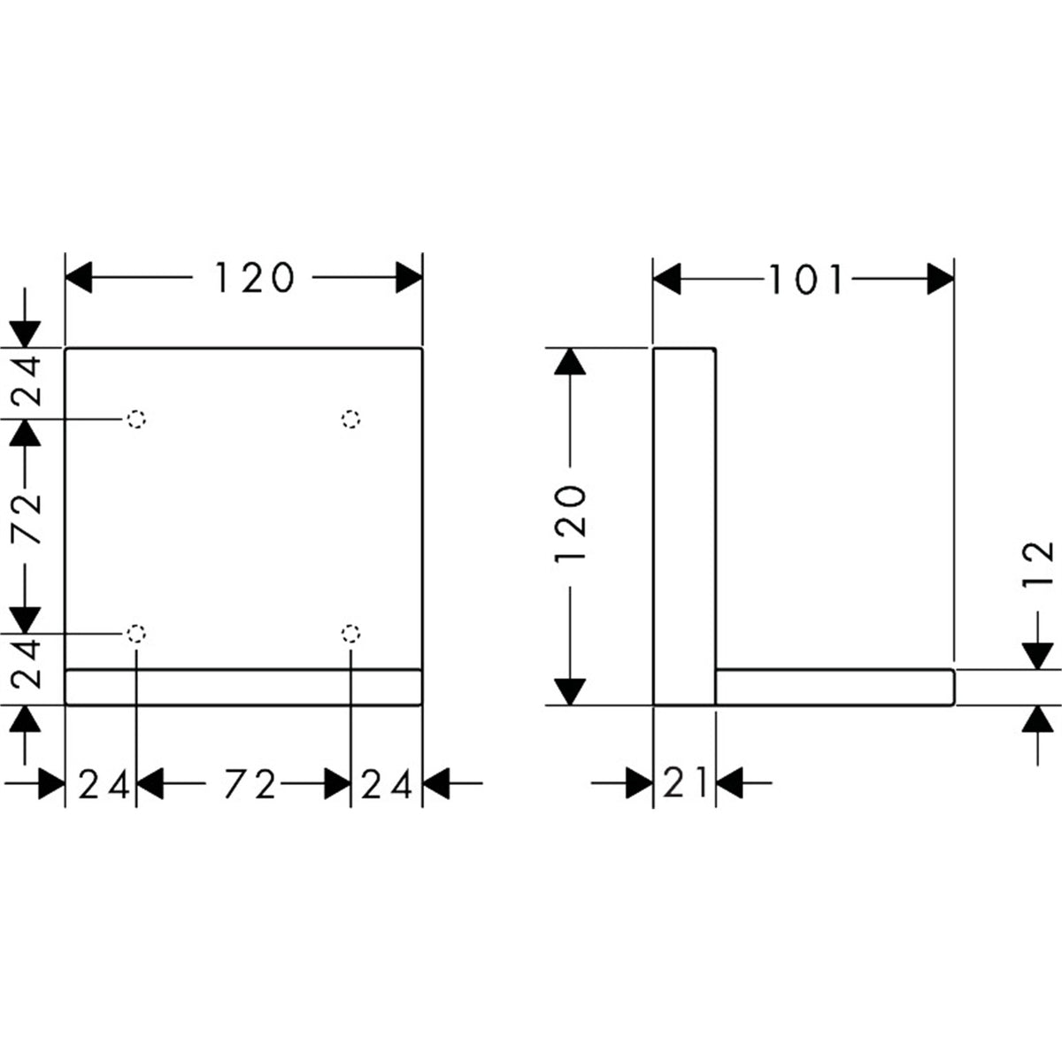 AXOR-ShowerSolutions-Shelf-120-120-40872-technical-01