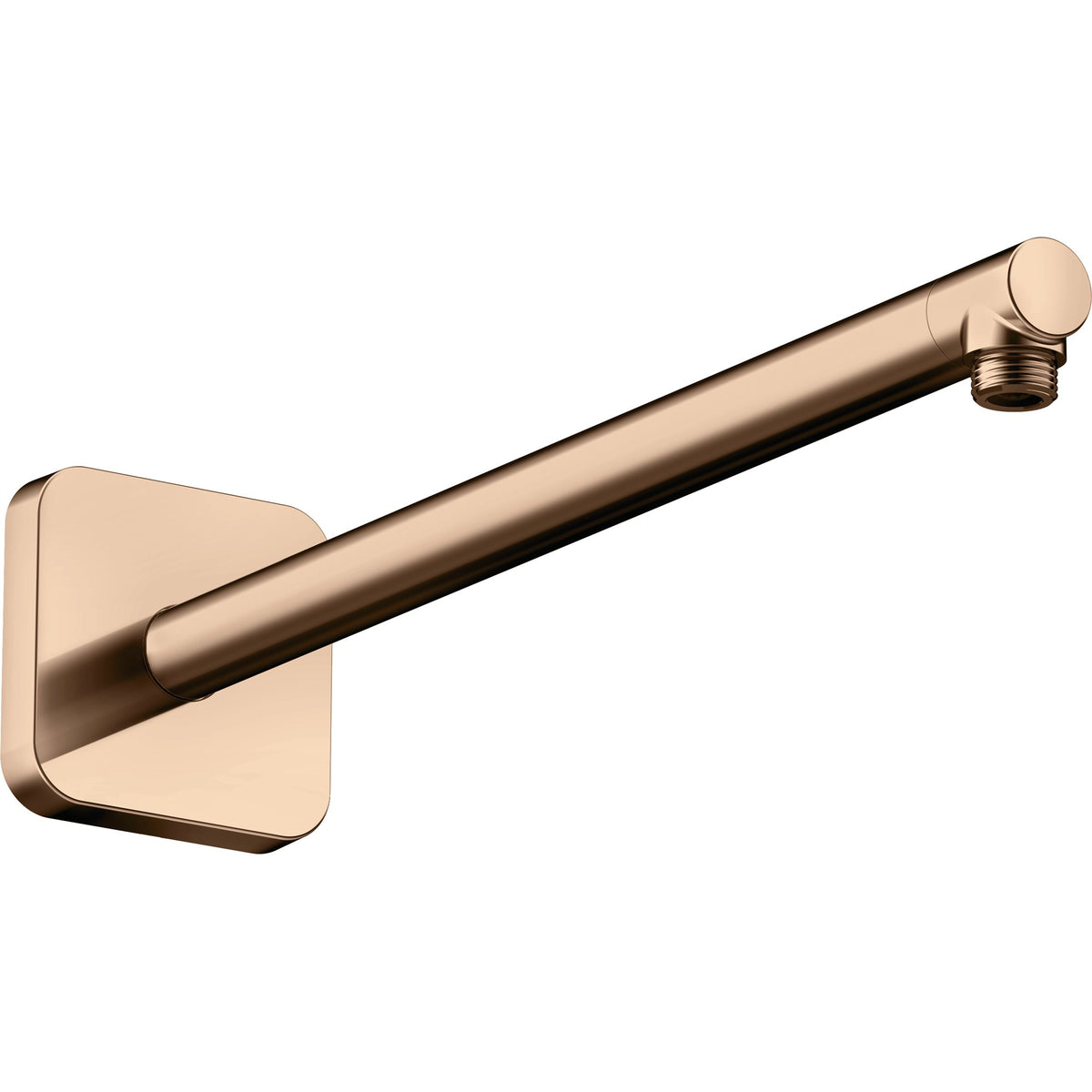 AXOR-ShowerSolutions-Shower-arm-390-mm-softsquare-Polished-Red-Gold-26967300