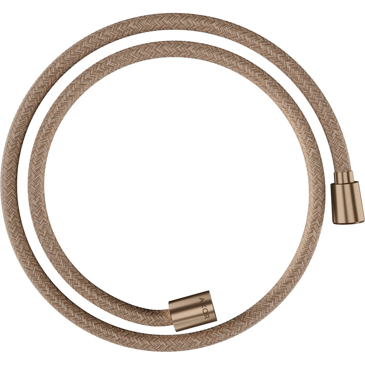 AXOR-ShowerSolutions-Textile-shower-hose-1-25-m-with-conical-and-cylindrical-nut-Brushed-Red-Gold-28227310