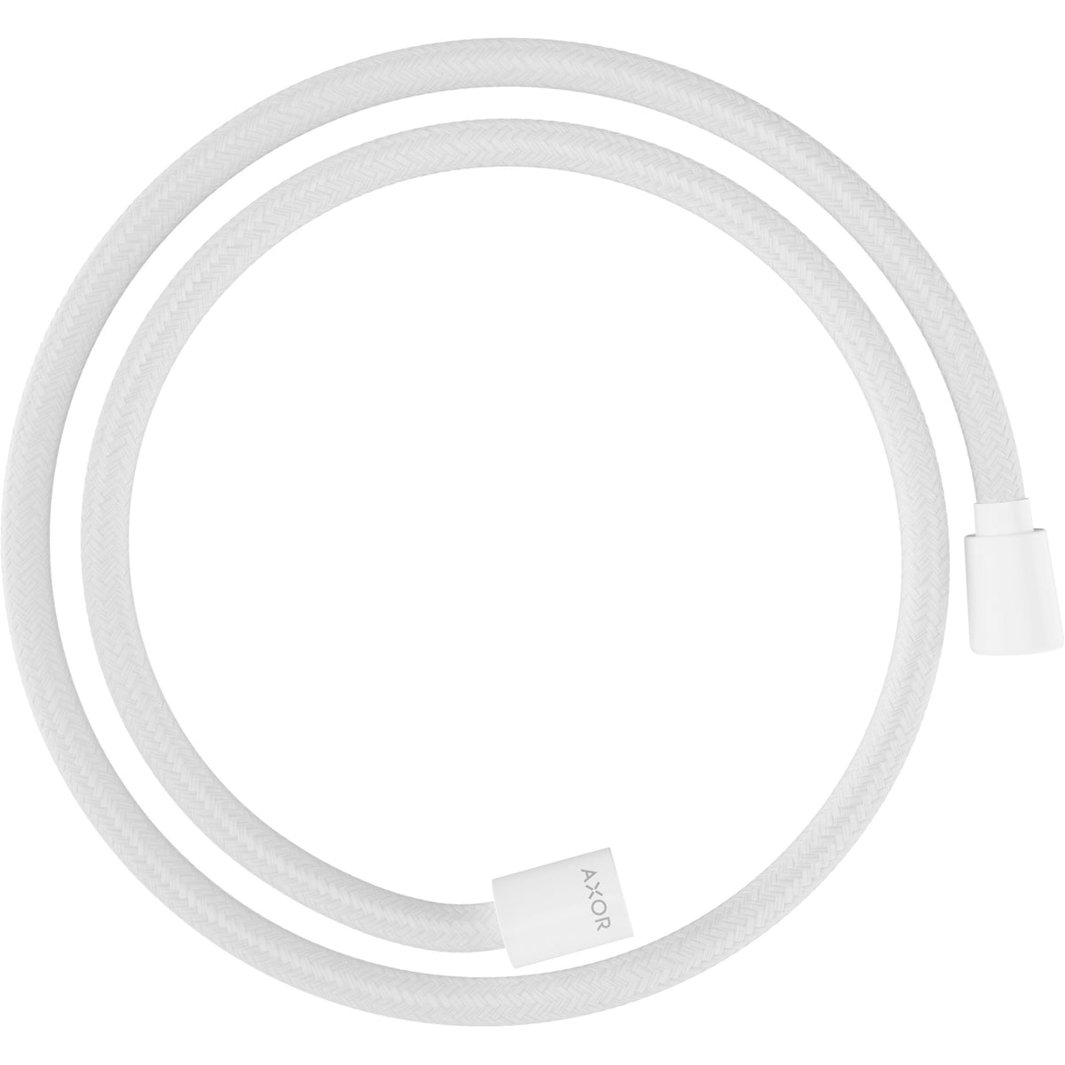 AXOR-ShowerSolutions-Textile-shower-hose-1-25-m-with-conical-and-cylindrical-nut-Matt-White-28227700