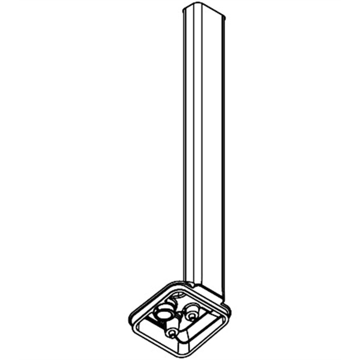AXOR-ShowerSphere-Ceiling-connector-300-mm-for-overhead-shower-1jet-39767-technical-03