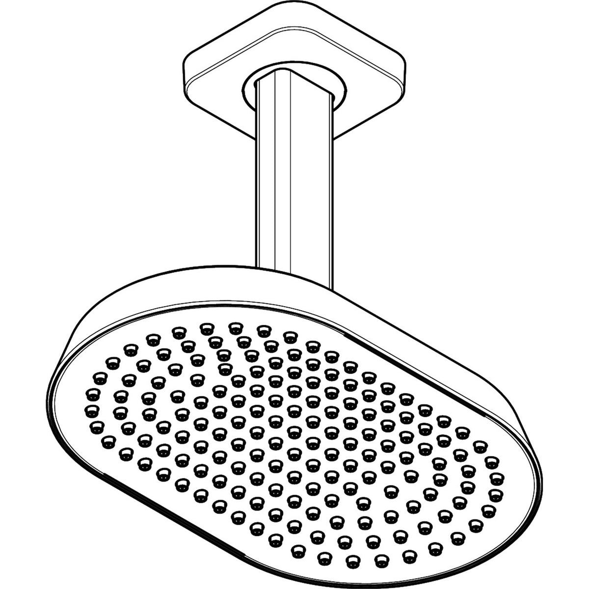 AXOR-ShowerSphere-Overhead-shower-250-160-1jet-EcoSmart-with-ceiling-connector-39764-technical-04