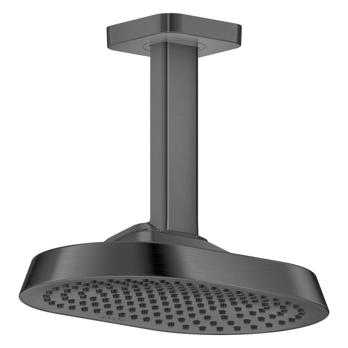 AXOR-ShowerSphere-Overhead-shower-250-160-1jet-EcoSmart-with-ceiling-connector-Brushed-Black-Chrome-39764340