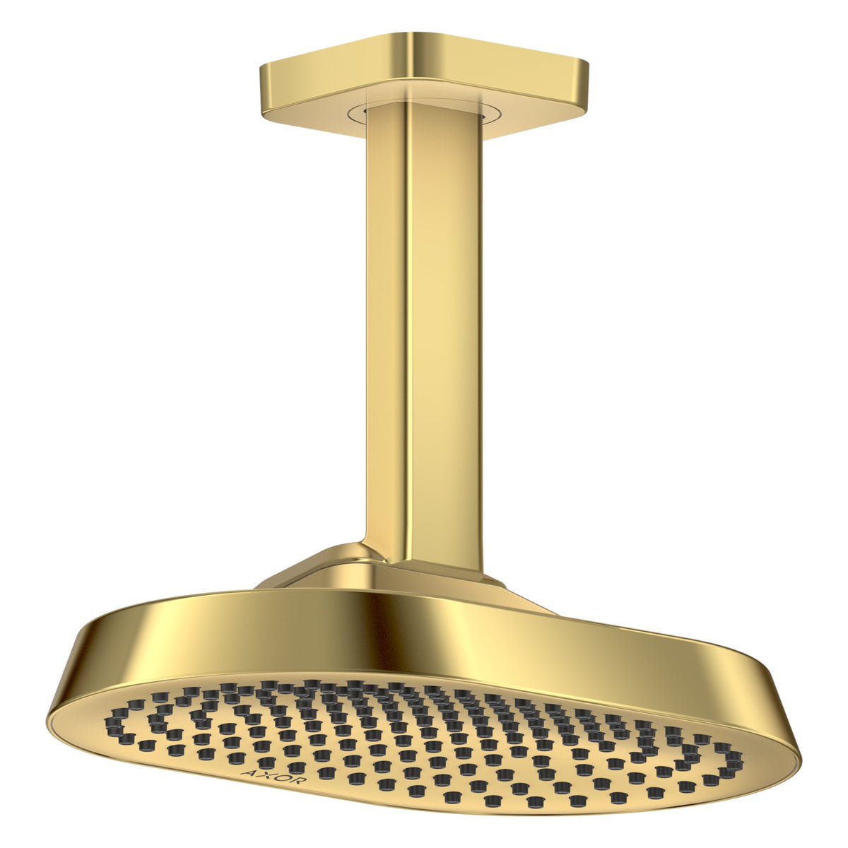 AXOR-ShowerSphere-Overhead-shower-250-160-1jet-EcoSmart-with-ceiling-connector-Polished-Gold-Optic-39764990